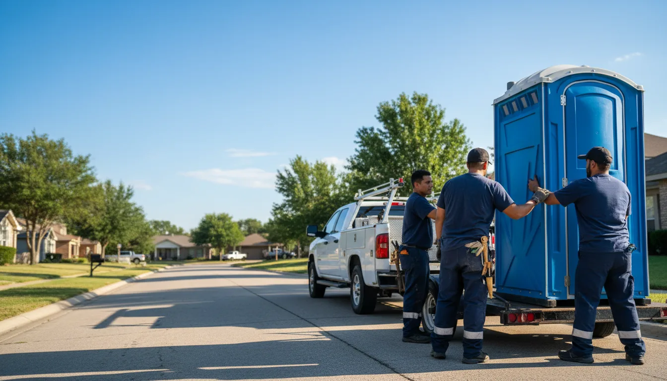 Portable Toilet Rental in Fairfield, TX near me